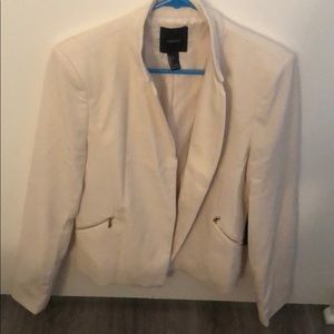 Cream colored blazer from forever 21 never worn